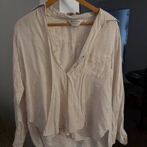 MAX MARA Vintage Linen Top